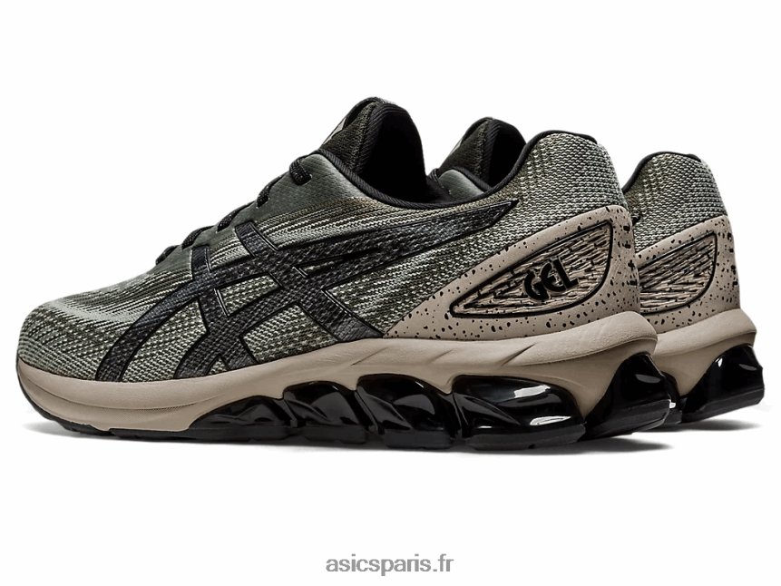 femmes Asics gel quantique 180 vii BXL8B2751 toile vert lichen/olive