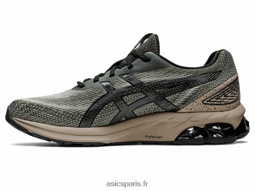 femmes Asics gel quantique 180 vii BXL8B2751 toile vert lichen/olive