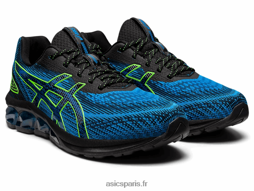 femmes Asics gel quantique 180 vii BXL8B2815 noir/bleu directoire