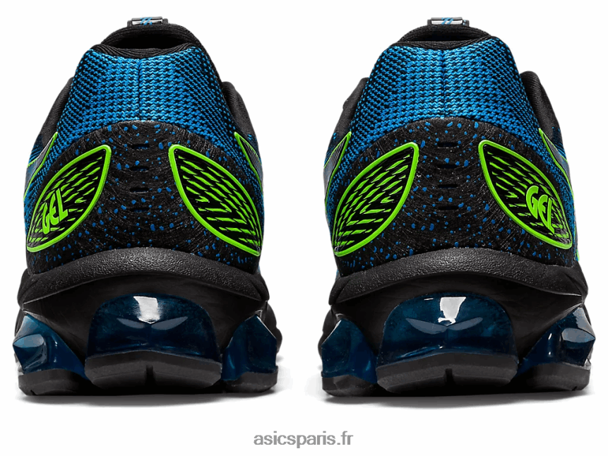 femmes Asics gel quantique 180 vii BXL8B2815 noir/bleu directoire