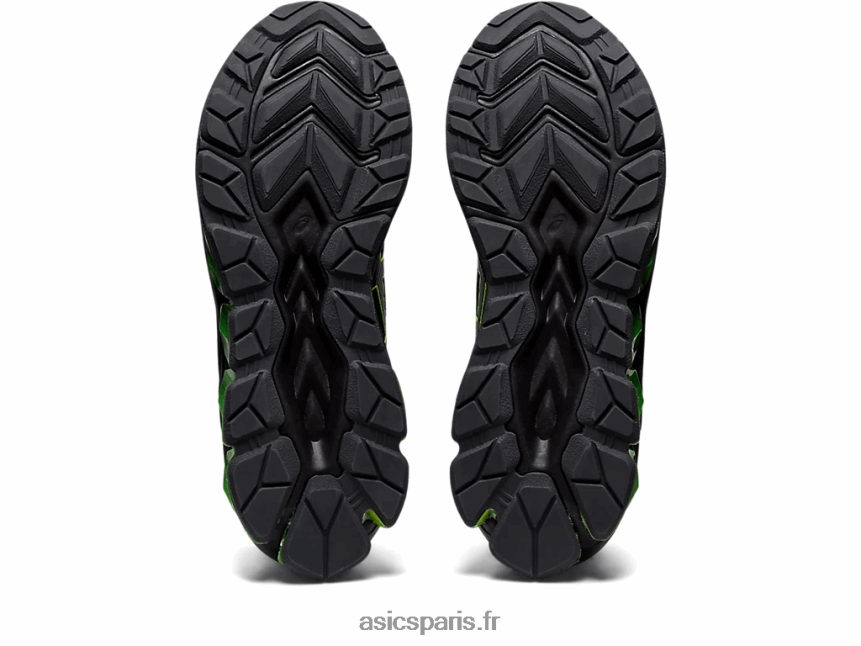 femmes Asics gel quantique 180 vii BXL8B2816 noir/jaune de sécurité