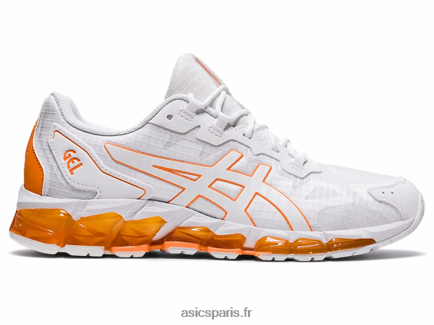 femmes Asics gel quantique 360 ​​6 BXL8B22847 blanc/pêche soleil