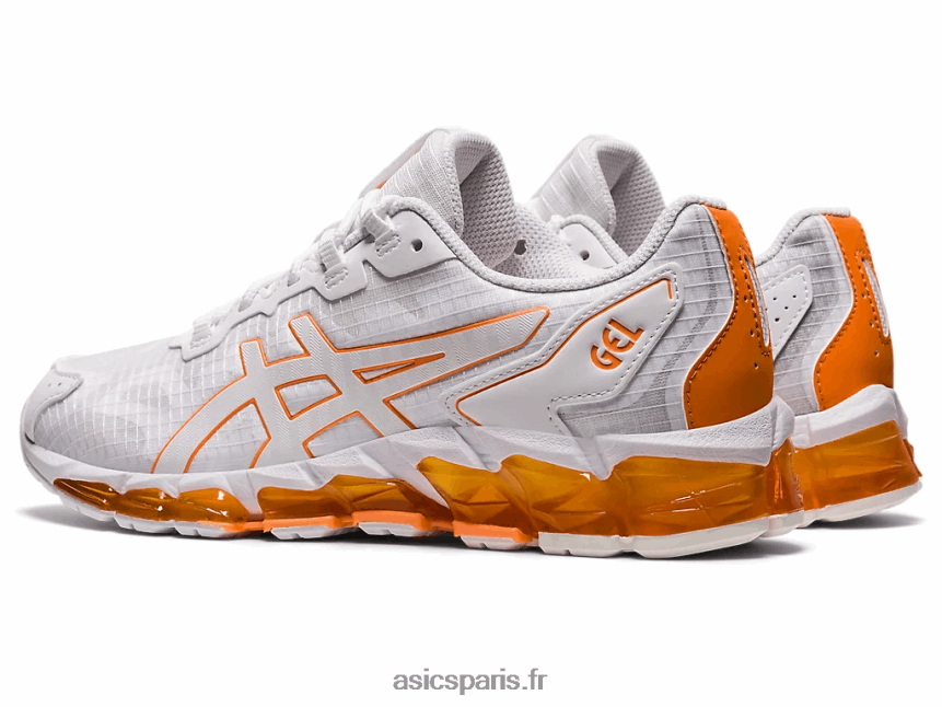 femmes Asics gel quantique 360 ​​6 BXL8B22847 blanc/pêche soleil