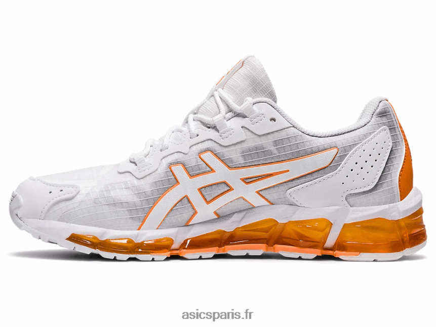 femmes Asics gel quantique 360 ​​6 BXL8B22847 blanc/pêche soleil