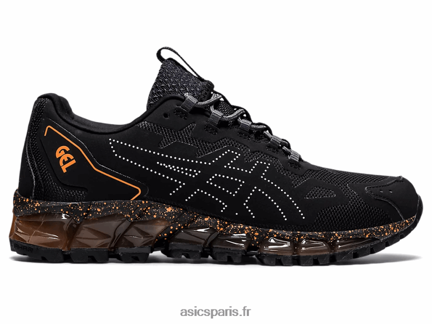 femmes Asics gel quantique 360 ​​6 BXL8B23955 noir/pêche soleil