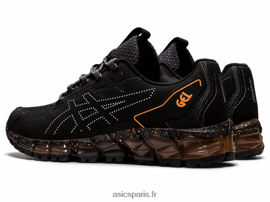femmes Asics gel quantique 360 ​​6 BXL8B23955 noir/pêche soleil