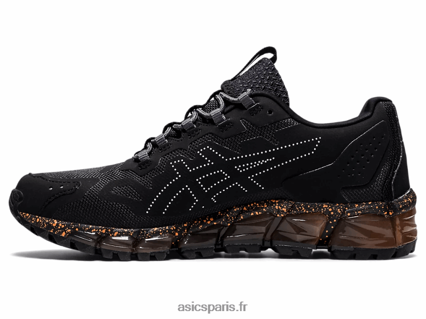 femmes Asics gel quantique 360 ​​6 BXL8B23955 noir/pêche soleil