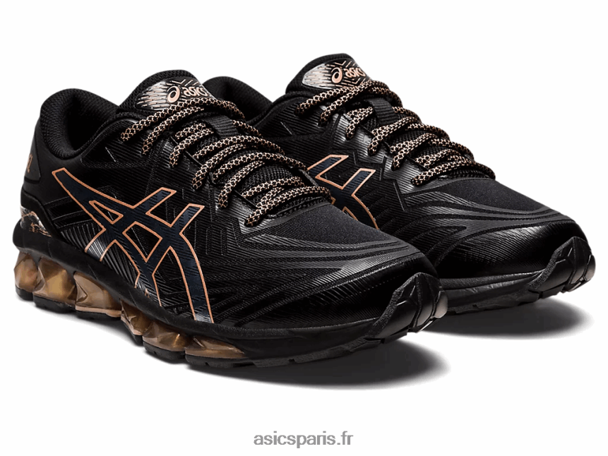 femmes Asics gel quantique 360 ​​vii BXL8B22759 noir/or rose