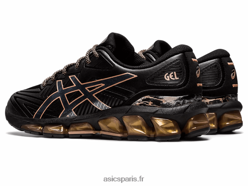 femmes Asics gel quantique 360 ​​vii BXL8B22759 noir/or rose