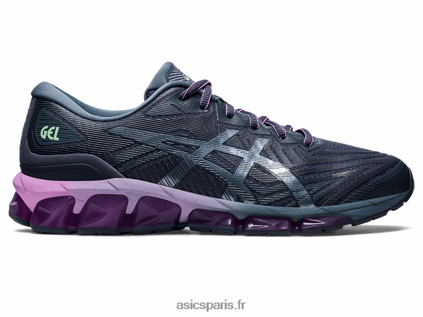 femmes Asics gel quantique 360 ​​vii BXL8B2737 goudron / cuirassé