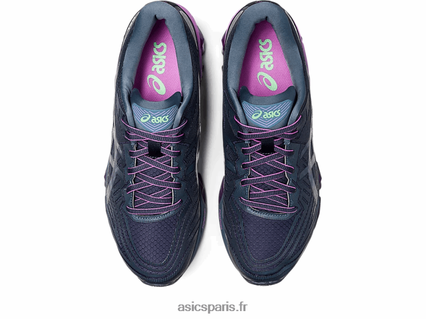 femmes Asics gel quantique 360 ​​vii BXL8B2737 goudron / cuirassé