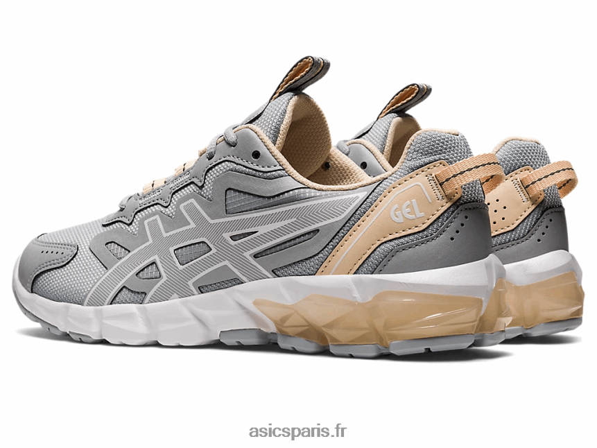 femmes Asics gel quantique 90 3 BXL8B22688 gris piémont/rose cosy