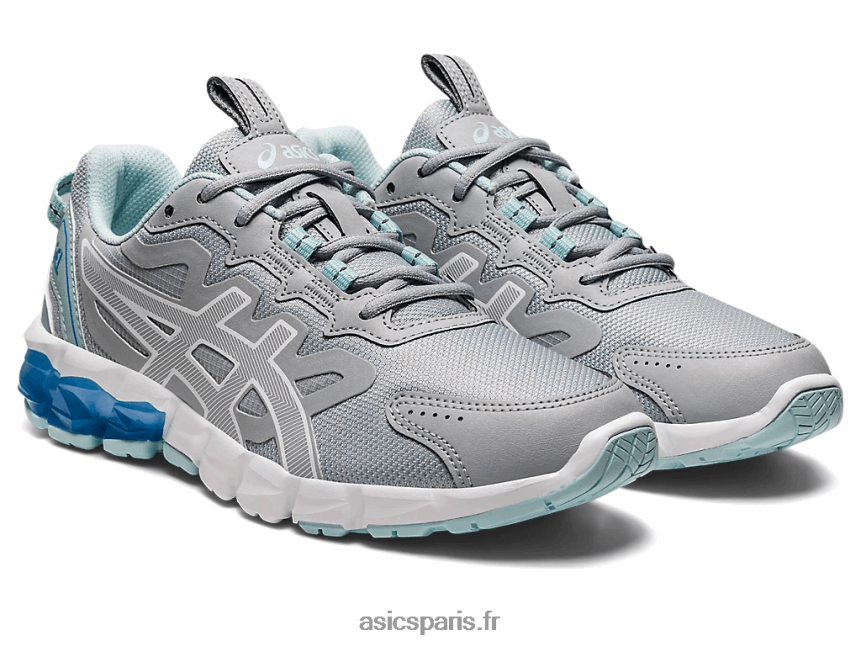 femmes Asics gel quantique 90 3 BXL8B22859 gris piémont/blanc