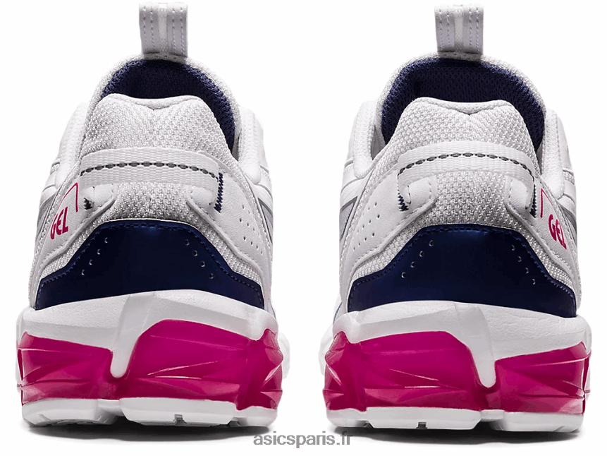 femmes Asics gel quantique 90 3 BXL8B23870 blanc/bleu tonnerre