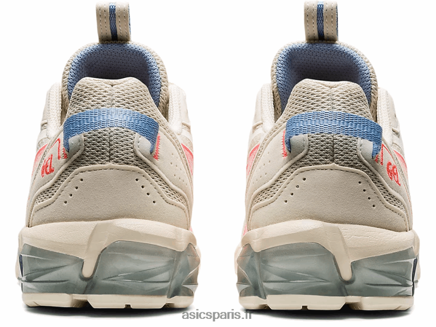 femmes Asics gel quantique 90 3 BXL8B23909 bouleau/corail flamboyant