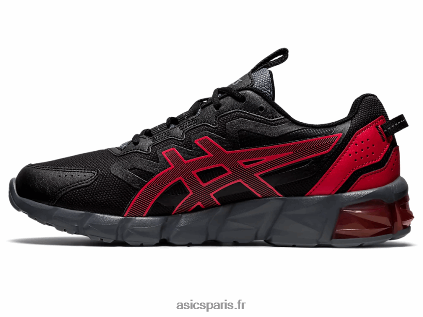 femmes Asics gel quantique 90 3 BXL8B2711 alerte noire/rouge