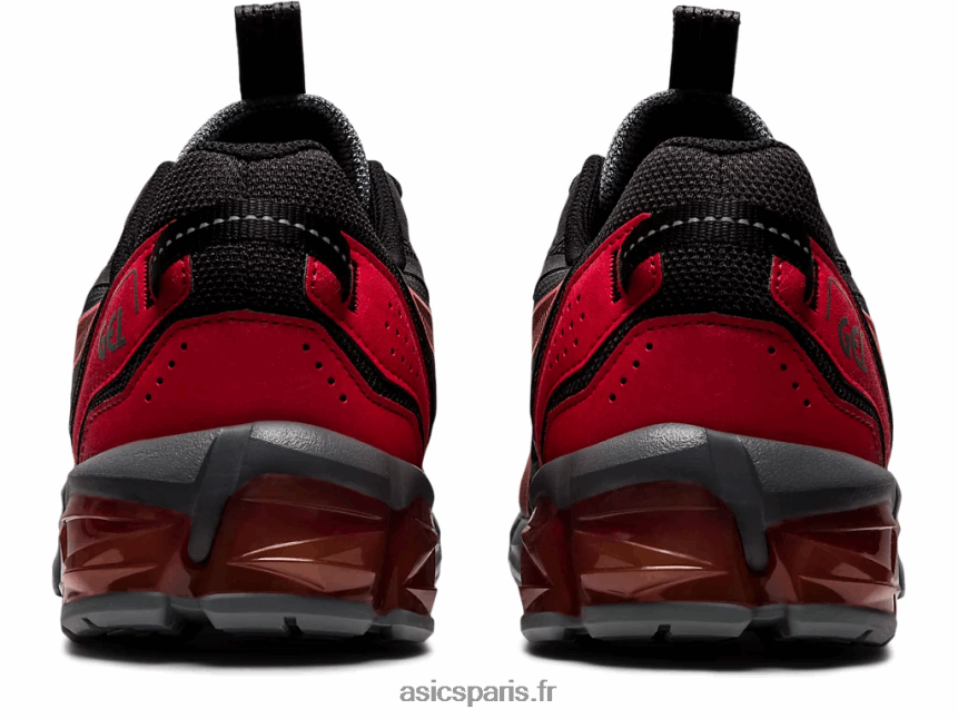 femmes Asics gel quantique 90 3 BXL8B2711 alerte noire/rouge