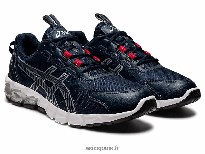 femmes Asics gel quantique 90 3 BXL8B2721 bleu français/argent pur