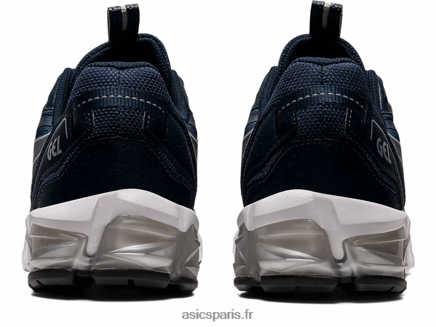 femmes Asics gel quantique 90 3 BXL8B2721 bleu français/argent pur