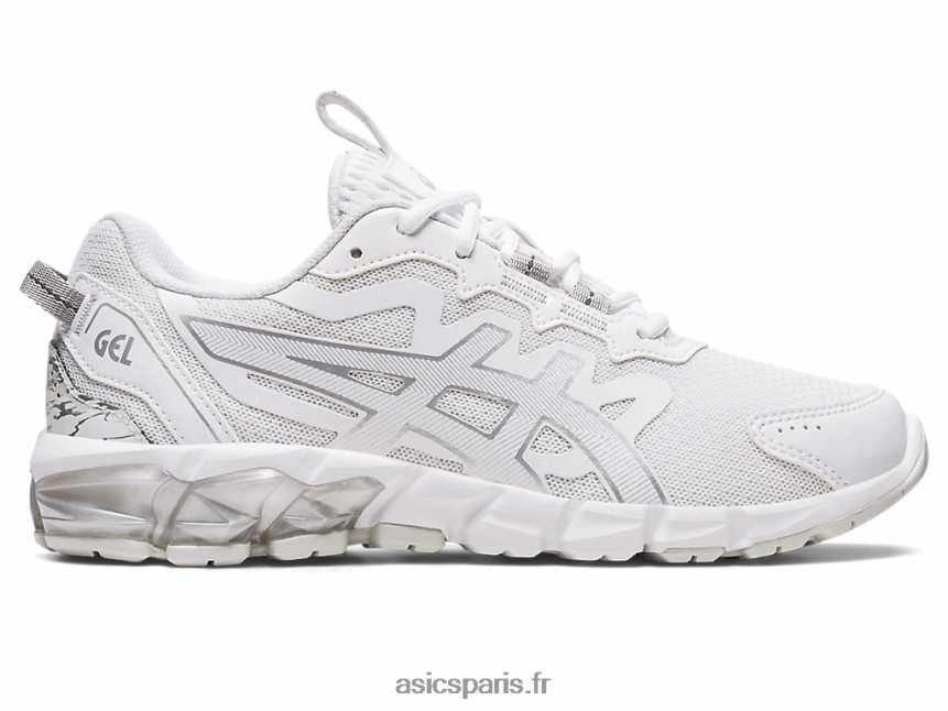 femmes Asics gel quantique 90 BXL8B22866 blanc/argent pur