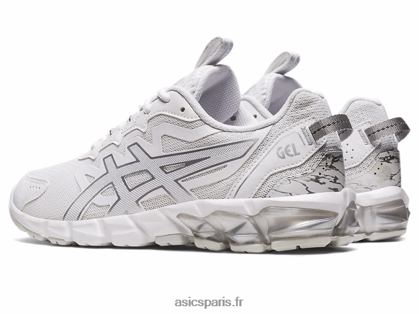 femmes Asics gel quantique 90 BXL8B22866 blanc/argent pur