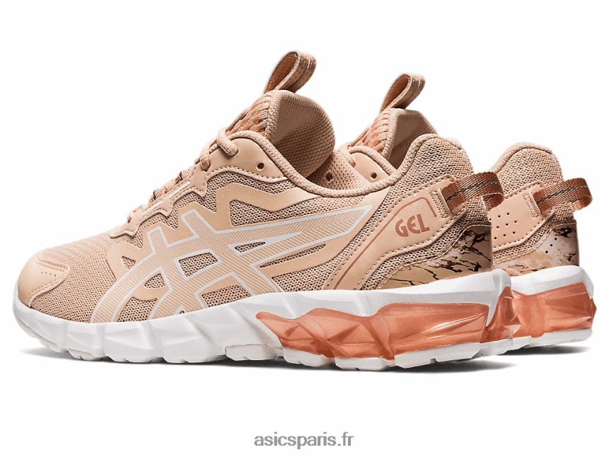 femmes Asics gel quantique 90 BXL8B22929 bisque/or rose
