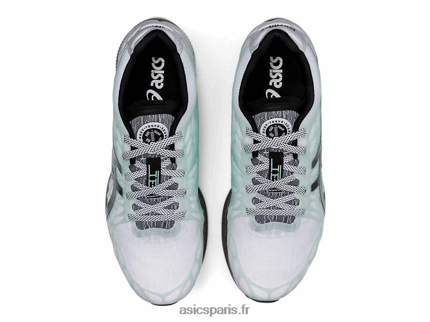 femmes Asics gel quantique infini 2 BXL8B23585 blanc noir