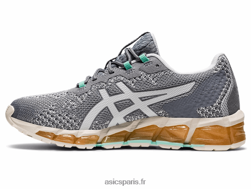 femmes Asics gel-quantum 360 6 tricot BXL8B22848 gris glacier/roche en feuille