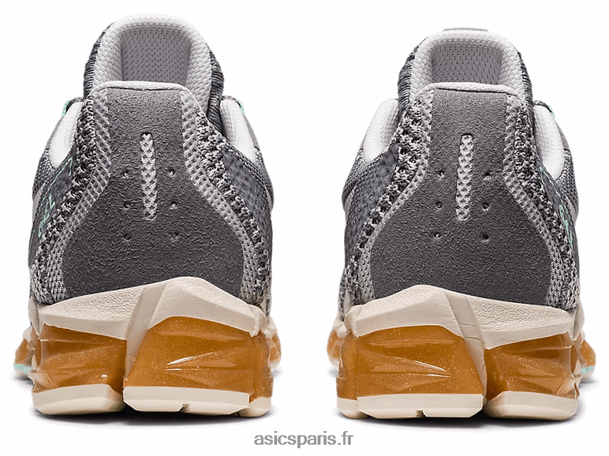 femmes Asics gel-quantum 360 6 tricot BXL8B22848 gris glacier/roche en feuille