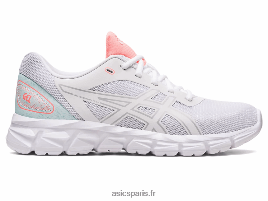femmes Asics gel-quantum lyte ii BXL8B22344 blanc/gris moyen