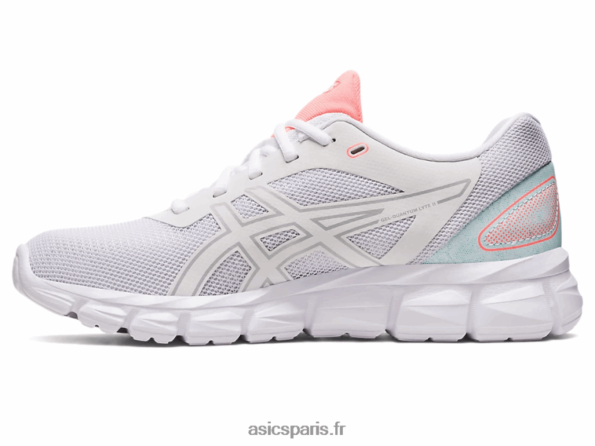 femmes Asics gel-quantum lyte ii BXL8B22344 blanc/gris moyen