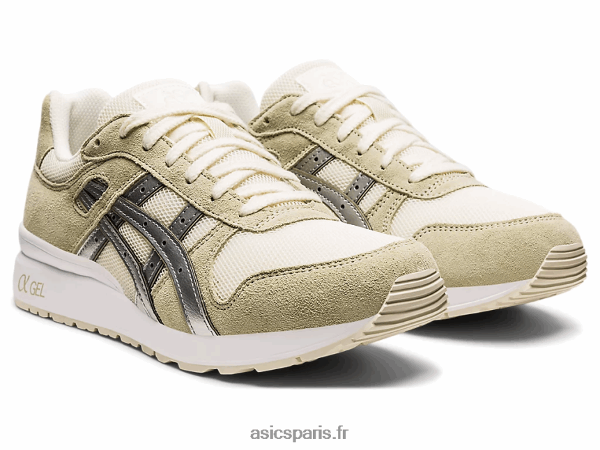 femmes Asics gt-ii BXL8B23738 vert feuille séchée/argent pur