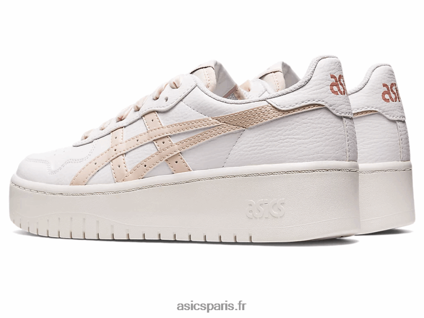 femmes Asics japon s pf nagino BXL8B22237 blanc/beige minéral