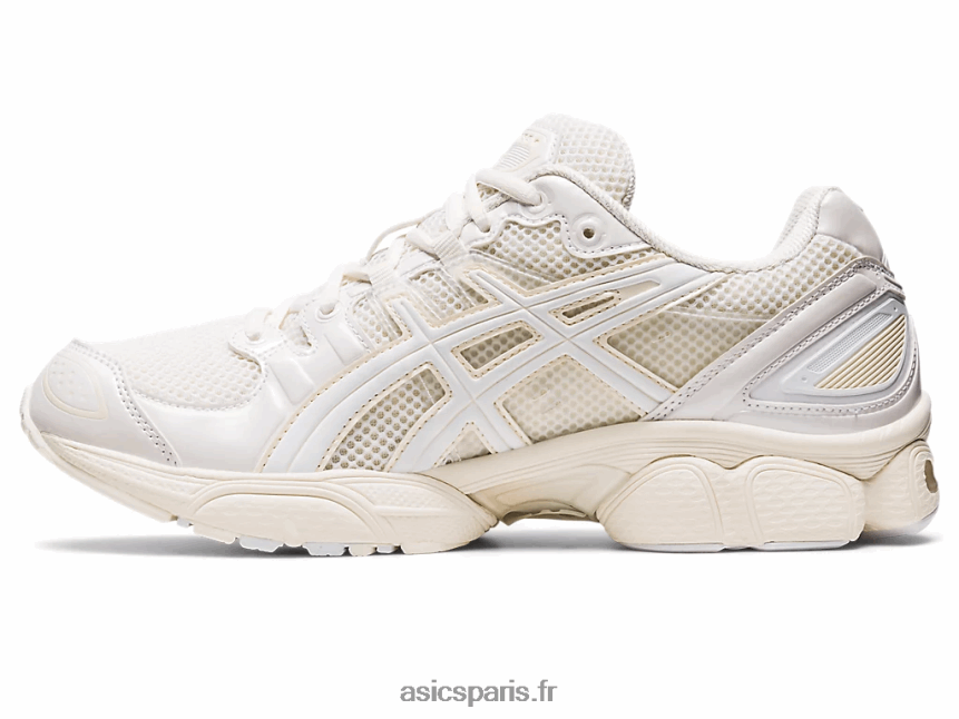 femmes Asics jessica gonsalves gel-nimbus 9 BXL8B2696 Blanc crème