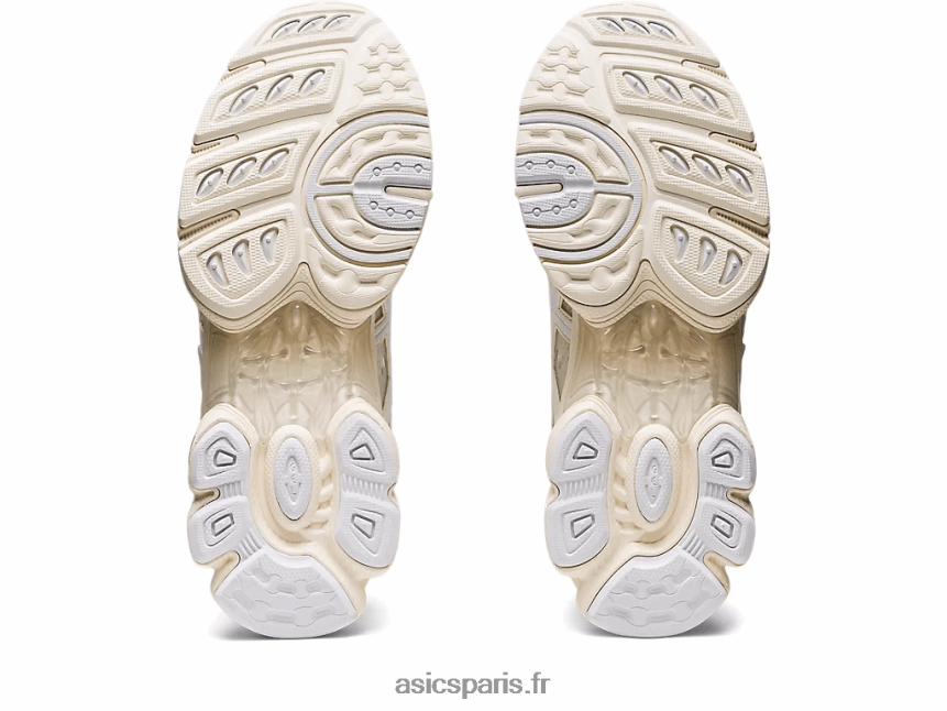 femmes Asics jessica gonsalves gel-nimbus 9 BXL8B2696 Blanc crème