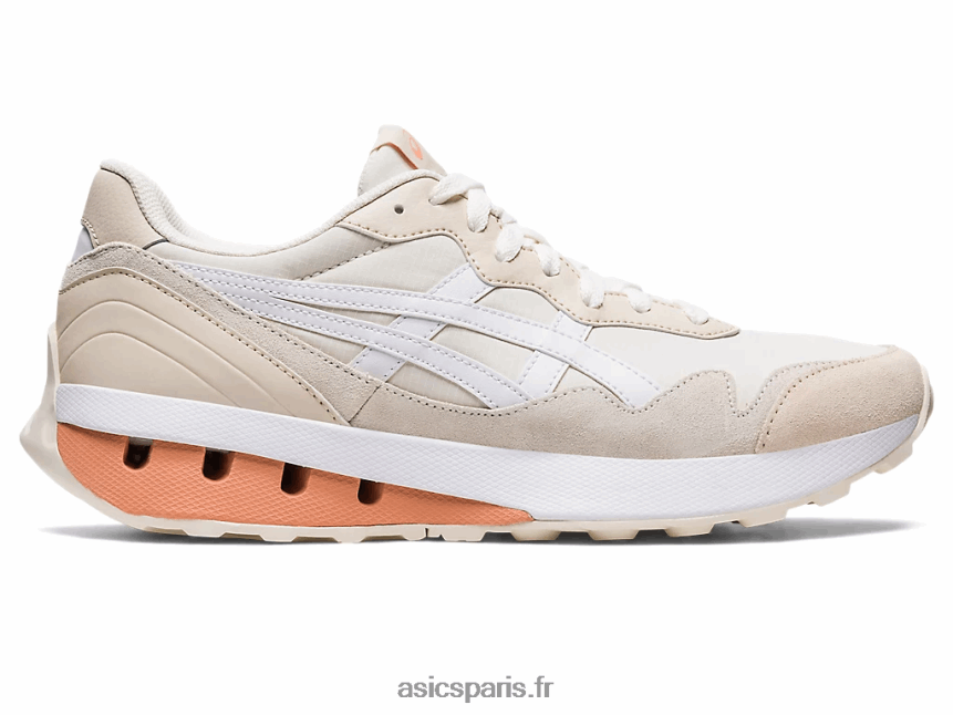 femmes Asics jogging x81 BXL8B2631 Blanc crème