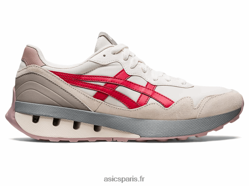 femmes Asics jogging x81 BXL8B2642 crème/cayenne