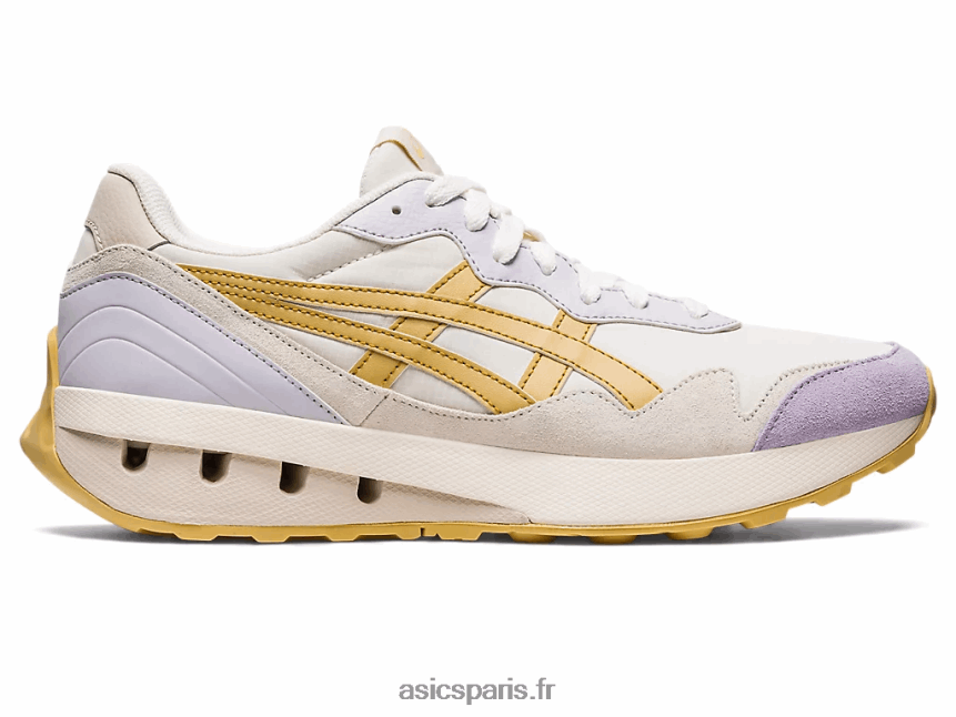 femmes Asics jogging x81 BXL8B2644 crème/marron minéral