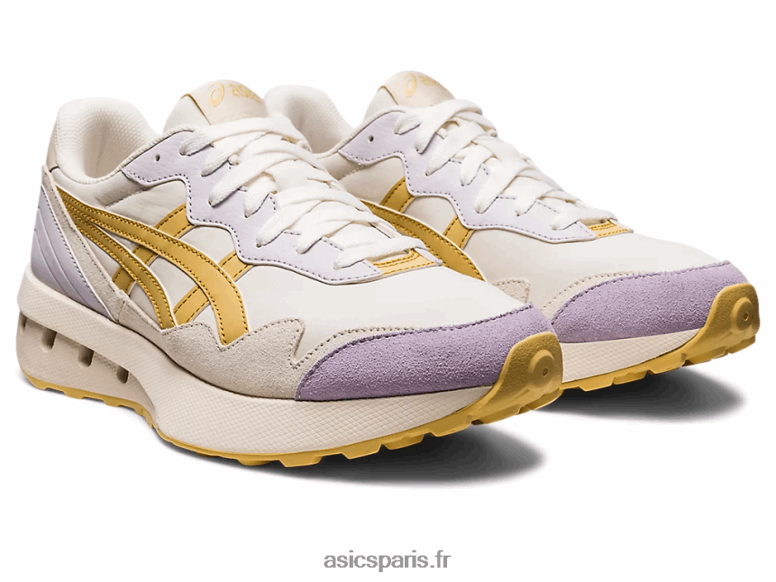 femmes Asics jogging x81 BXL8B2644 crème/marron minéral