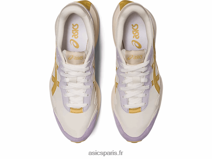 femmes Asics jogging x81 BXL8B2644 crème/marron minéral