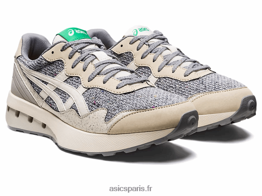 femmes Asics jogging x81 BXL8B2903 gris huître/crème