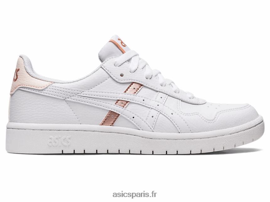 femmes Asics le japon BXL8B22608 blanc/or rose