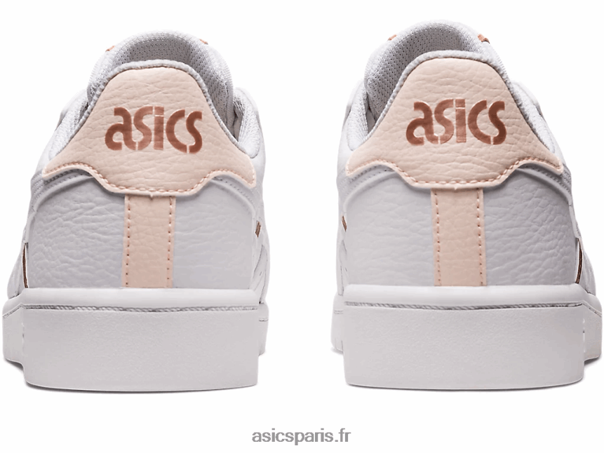 femmes Asics le japon BXL8B22608 blanc/or rose