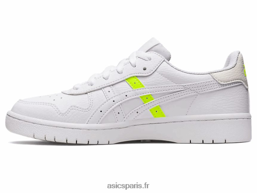 femmes Asics le japon BXL8B22634 blanc/jaune de sécurité