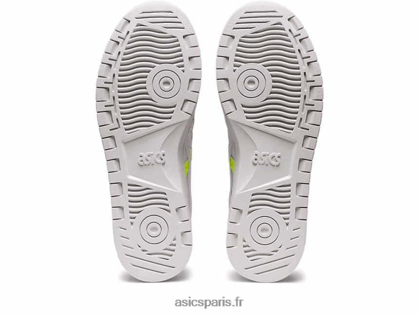 femmes Asics le japon BXL8B22634 blanc/jaune de sécurité