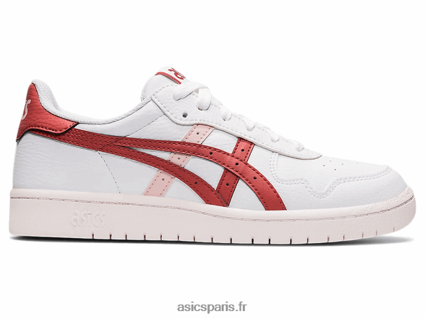 femmes Asics le japon BXL8B22904 blanc/rouge brique
