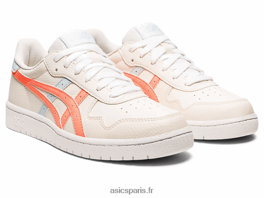 femmes Asics le japon BXL8B23178 crème/corail solaire