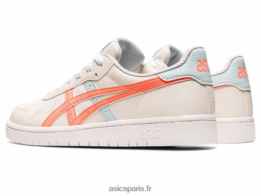 femmes Asics le japon BXL8B23178 crème/corail solaire