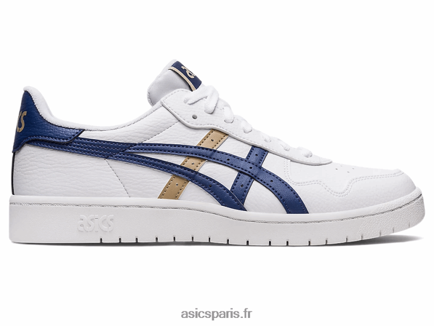 femmes Asics le japon BXL8B2643 blanc/bleu indigo