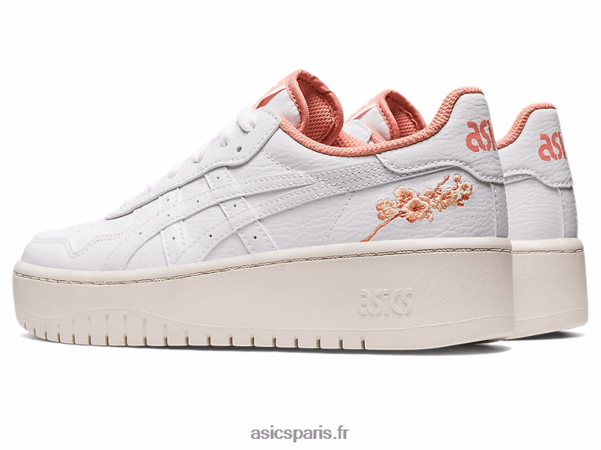 femmes Asics le japon s pf BXL8B22187 blanc/saumon